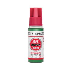AK QUICK GEN ACRYLIC COLOR - SPACE GREEN 18 ml - AK17017