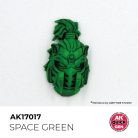 AK QUICK GEN ACRYLIC COLOR - SPACE GREEN 18 ml - AK17017