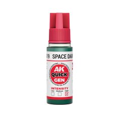   AK QUICK GEN ACRYLIC COLOR - SPACE DARK GREEN 18 ml - AK17019