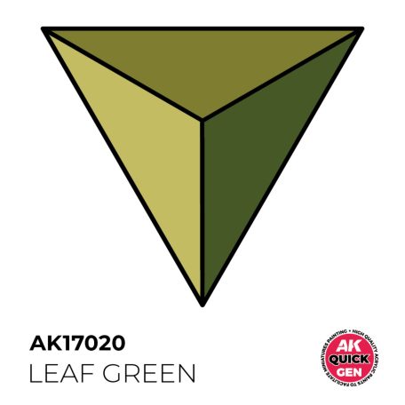 AK QUICK GEN ACRYLIC COLOR - LEAF GREEN 18 ml - AK17020