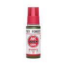 AK QUICK GEN ACRYLIC COLOR - FOREST GREEN 18 ml - AK17021