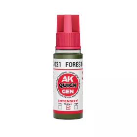 AK QUICK GEN ACRYLIC COLOR - FOREST GREEN 18 ml - AK17021