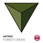 AK QUICK GEN ACRYLIC COLOR - FOREST GREEN 18 ml - AK17021