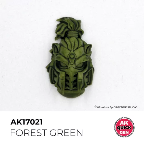 AK QUICK GEN ACRYLIC COLOR - FOREST GREEN 18 ml - AK17021