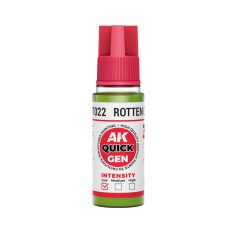 AK QUICK GEN ACRYLIC COLOR - ROTTEN GREEN 18 ml - AK17022