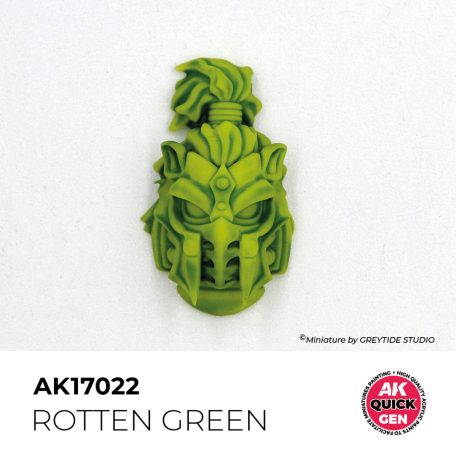 AK QUICK GEN ACRYLIC COLOR - ROTTEN GREEN 18 ml - AK17022
