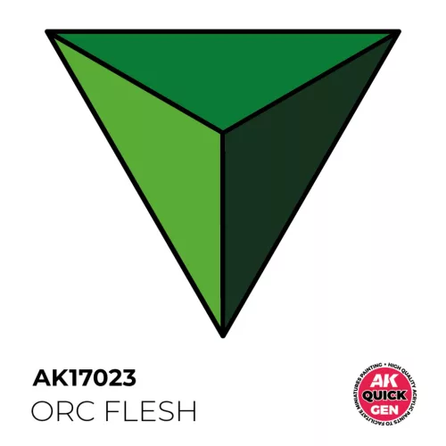 AK QUICK GEN ACRYLIC COLOR - ORC FLESH 18 ml - AK17023