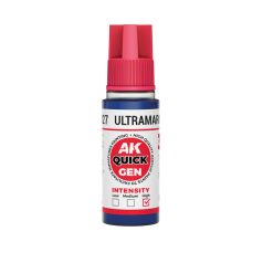   AK QUICK GEN ACRYLIC COLOR - ULTRAMARINE BLUE 18 ml - AK17027