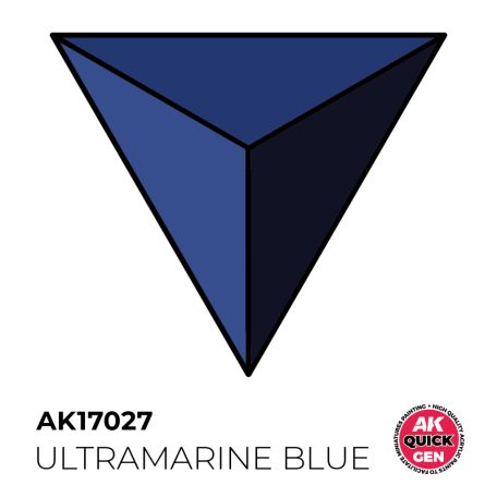 AK QUICK GEN ACRYLIC COLOR - ULTRAMARINE BLUE 18 ml - AK17027