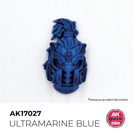 AK QUICK GEN ACRYLIC COLOR - ULTRAMARINE BLUE 18 ml - AK17027