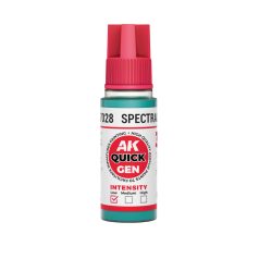 AK QUICK GEN ACRYLIC COLOR - SPECTRAL BLUE 18 ml - AK17028
