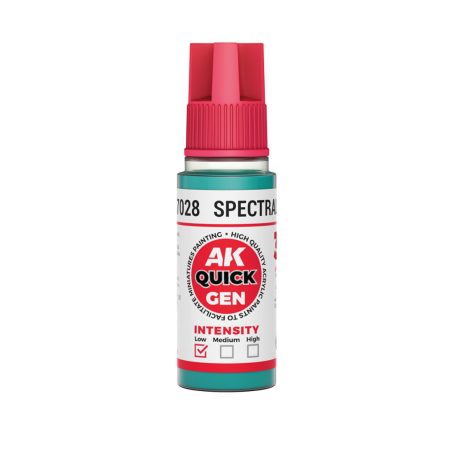 AK QUICK GEN ACRYLIC COLOR - SPECTRAL BLUE 18 ml - AK17028