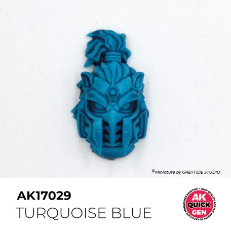 AK QUICK GEN ACRYLIC COLOR - TURQUOISE BLUE 18 ml - AK17029