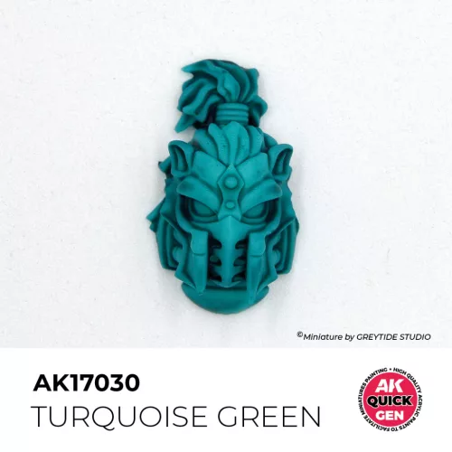 AK QUICK GEN ACRYLIC COLOR - TURQUOISE GREEN 18 ml - AK17030
