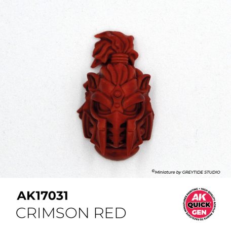 AK QUICK GEN ACRYLIC COLOR - CRIMSON RED 18 ml - AK17031