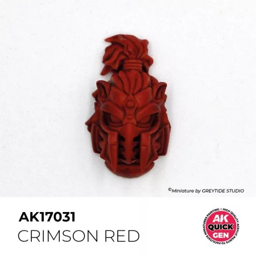 AK QUICK GEN ACRYLIC COLOR - CRIMSON RED 18 ml - AK17031