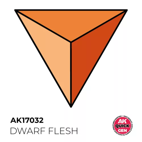 AK QUICK GEN ACRYLIC COLOR - DWARF FLESH 18 ml - AK17032