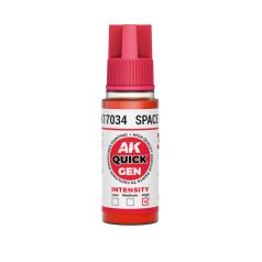 AK QUICK GEN ACRYLIC COLOR - SPACE RED 18 ml - AK17034