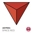 AK QUICK GEN ACRYLIC COLOR - SPACE RED 18 ml - AK17034