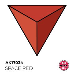 AK QUICK GEN ACRYLIC COLOR - SPACE RED 18 ml - AK17034