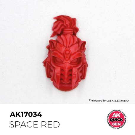AK QUICK GEN ACRYLIC COLOR - SPACE RED 18 ml - AK17034