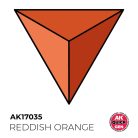 AK QUICK GEN ACRYLIC COLOR - REDDISH ORANGE 18 ml - AK17035