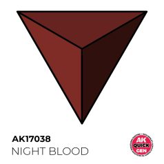 AK QUICK GEN ACRYLIC COLOR - NIGHT BLOOD 18 ml - AK17038