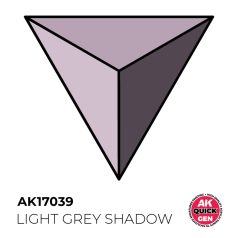   AK QUICK GEN ACRYLIC COLOR - LIGHT GREY SHADOW 18 ml - AK17039