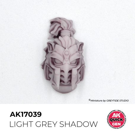 AK QUICK GEN ACRYLIC COLOR - LIGHT GREY SHADOW 18 ml - AK17039
