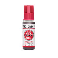 AK QUICK GEN ACRYLIC COLOR - GREY SHADOW 18 ml - AK17040
