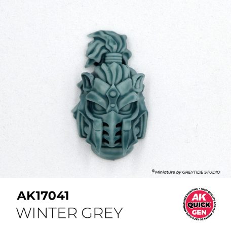 AK QUICK GEN ACRYLIC COLOR - WINTER GREY 18 ml - AK17041