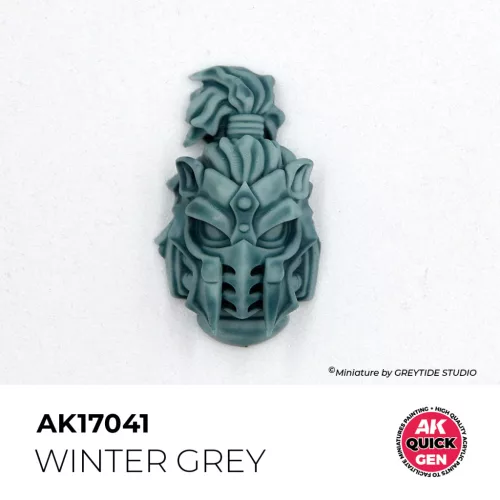 AK QUICK GEN ACRYLIC COLOR - WINTER GREY 18 ml - AK17041