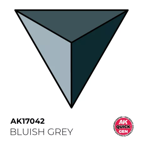 AK QUICK GEN ACRYLIC COLOR - BLUISH GREY 18 ml - AK17042