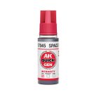 AK QUICK GEN ACRYLIC COLOR - SPACE GREY 18 ml - AK17045