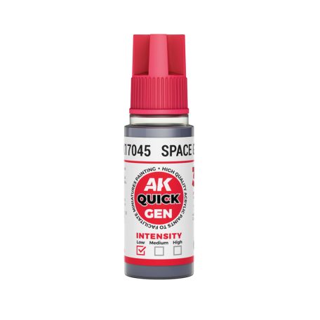 AK QUICK GEN ACRYLIC COLOR - SPACE GREY 18 ml - AK17045