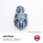 AK QUICK GEN ACRYLIC COLOR - SPACE GREY 18 ml - AK17045