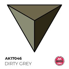 AK QUICK GEN ACRYLIC COLOR - DIRTY GREY 18 ml - AK17046
