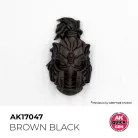 AK QUICK GEN ACRYLIC COLOR - BROWN BLACK 18 ml - AK17047