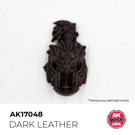 AK QUICK GEN ACRYLIC COLOR - DARK LEATHER 18 ml - AK17048