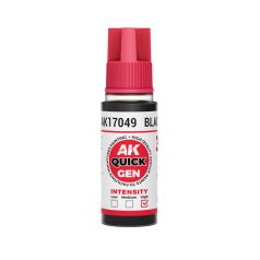 AK QUICK GEN ACRYLIC COLOR - BLACK 18 ml - AK17049