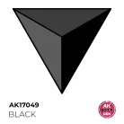 AK QUICK GEN ACRYLIC COLOR - BLACK 18 ml - AK17049