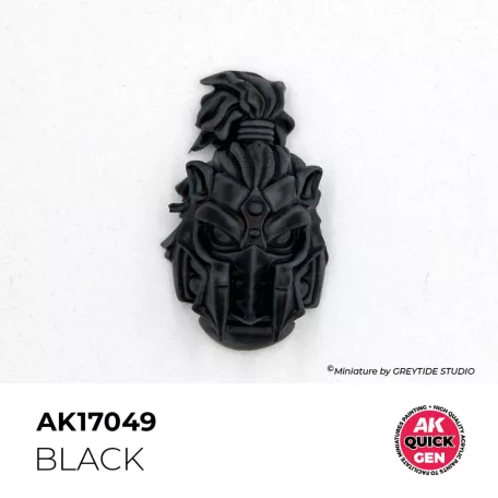 AK QUICK GEN ACRYLIC COLOR - BLACK 18 ml - AK17049