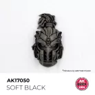 AK QUICK GEN ACRYLIC COLOR - SOFT BLACK 18 ml - AK17050