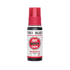 AK QUICK GEN ACRYLIC COLOR - BLUE BLACK 18 ml - AK17051