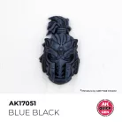 AK QUICK GEN ACRYLIC COLOR - BLUE BLACK 18 ml - AK17051