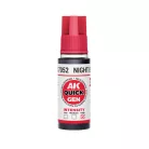 AK QUICK GEN ACRYLIC COLOR - NIGHT BLACK 18 ml - AK17052