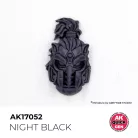 AK QUICK GEN ACRYLIC COLOR - NIGHT BLACK 18 ml - AK17052