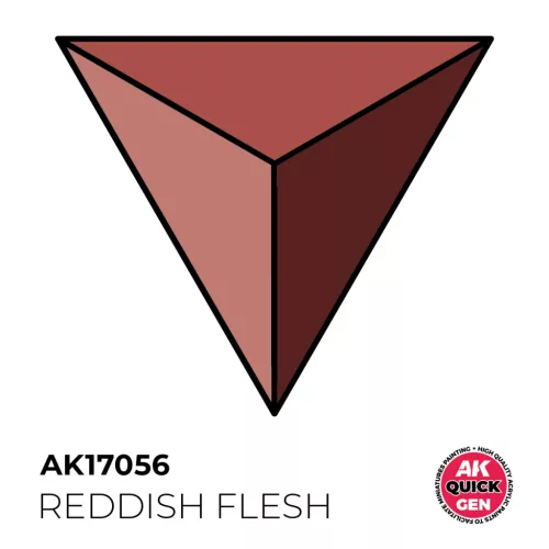 AK QUICK GEN ACRYLIC COLOR - REDDISH FLESH 18 ml - AK17056