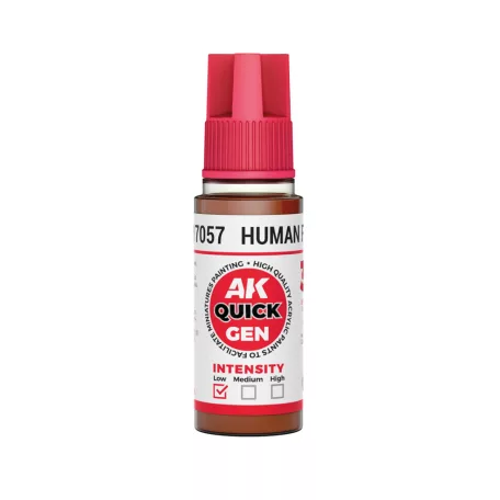 AK QUICK GEN ACRYLIC COLOR - HUMAN FLESH 18 ml - AK17057