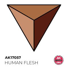 AK QUICK GEN ACRYLIC COLOR - HUMAN FLESH 18 ml - AK17057